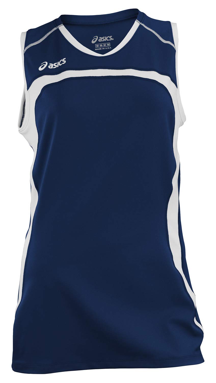 ASICS Women's Ace Jersey (X-Small, Navy/White)