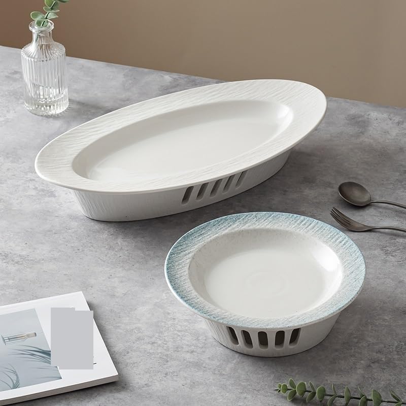 Talerze Ceramiczne, Talerze Do Podgrzewania Potraw, Talerze Do Ryb, Talerze Do Zupy, Talerze Obiadowe Do Restauracji I Hoteli,A-One Size