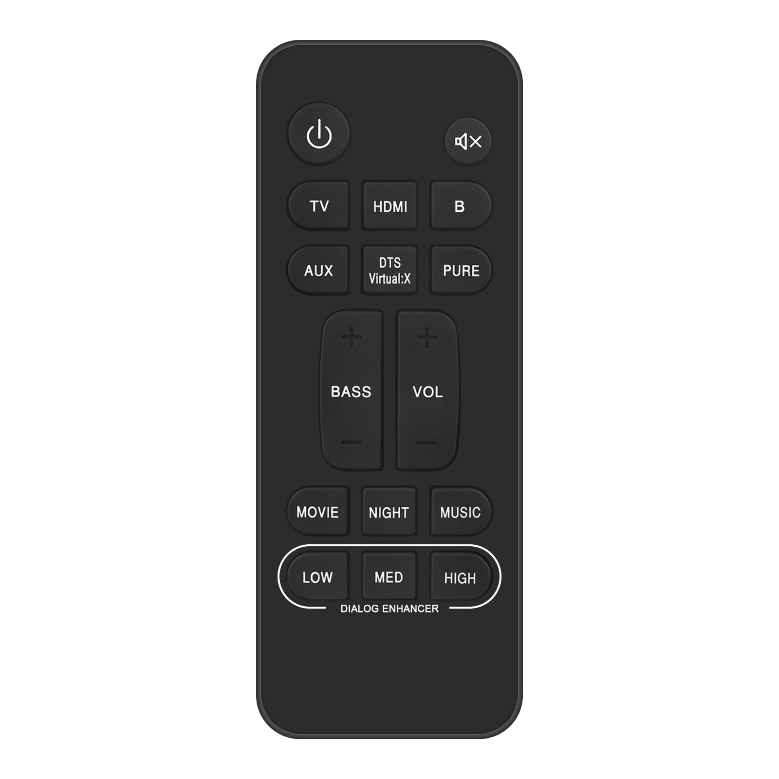 Amazon | WINFLIKE RC-1251 RC1251 リモコン Denon Sound Bar