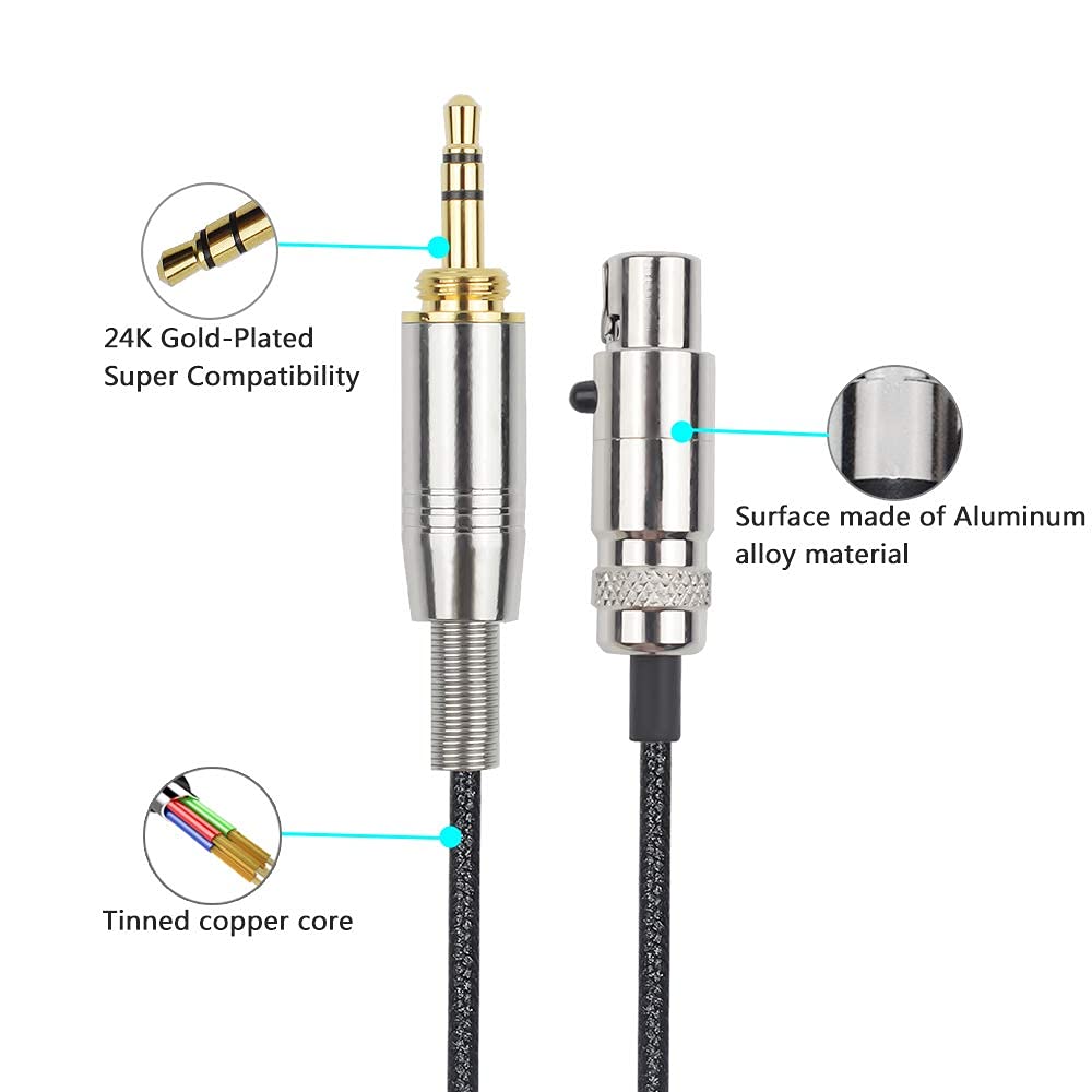 Amazon | Auhsuxo K240 交換用オーディオケーブル AKG K240S K240MK II