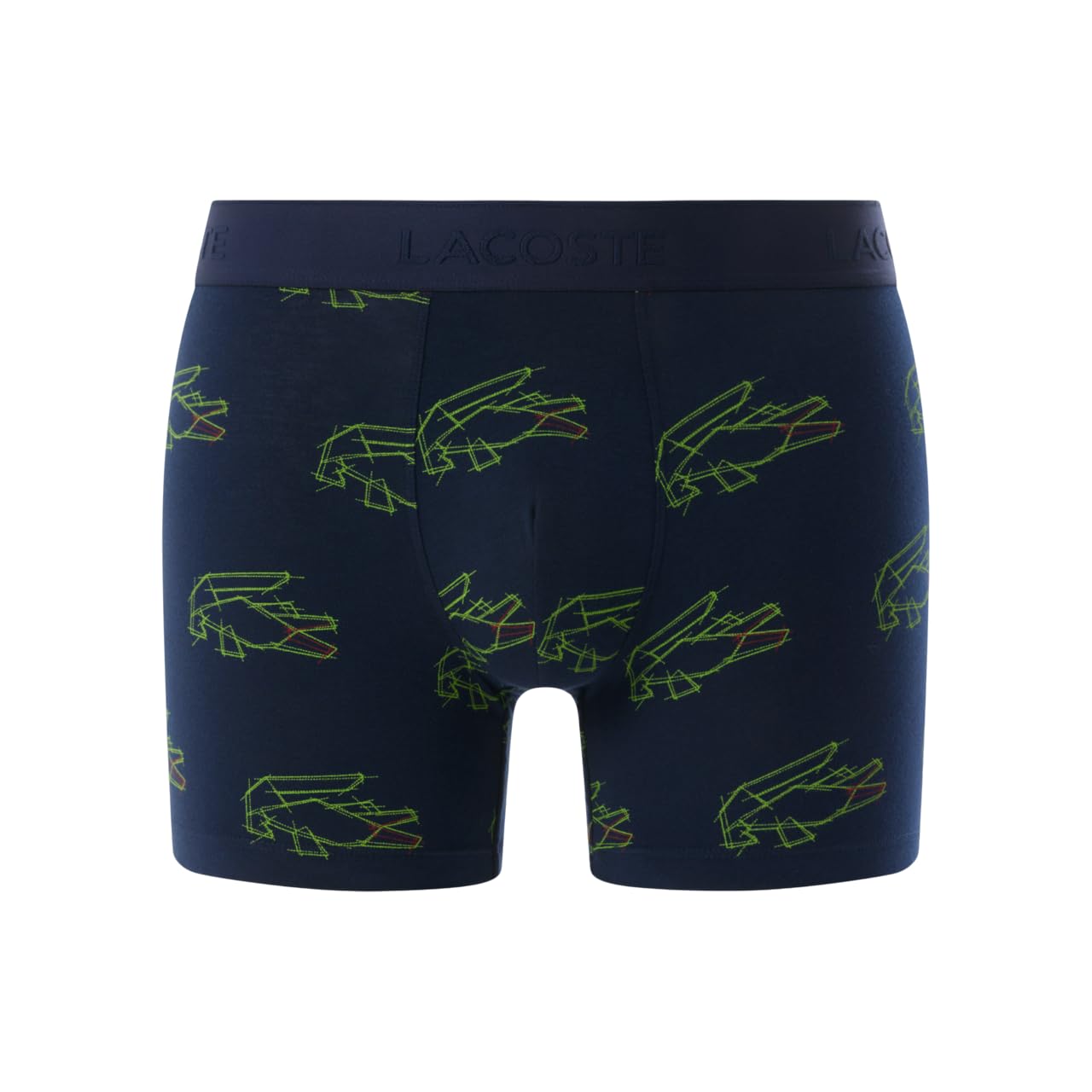 Lacoste Men's Cotton Stretch Print Animation Boxer Brief