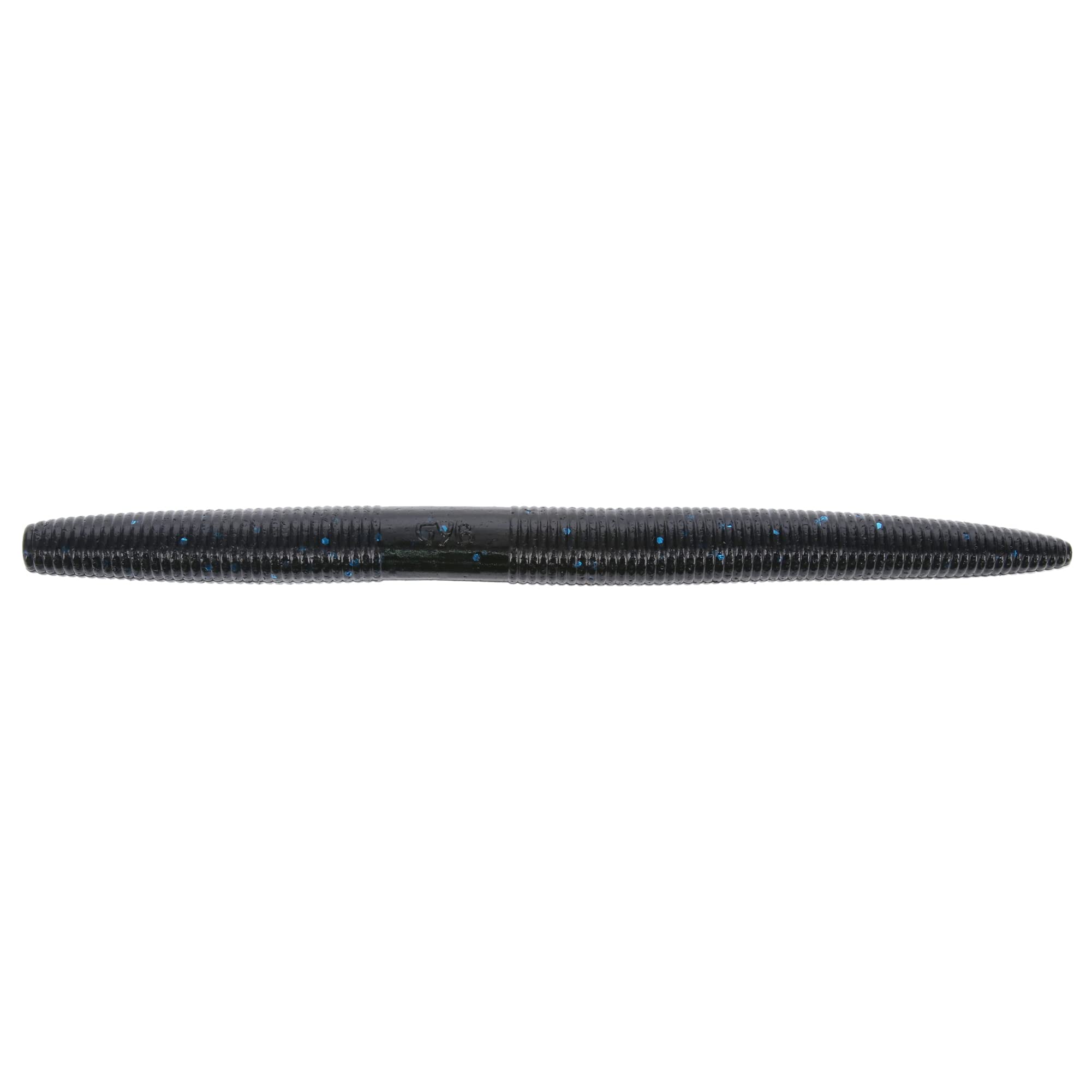 Gary YAMAMOTO 6" SENKO BLACK W/LARGE BLUE FLAKE (5 PACK)