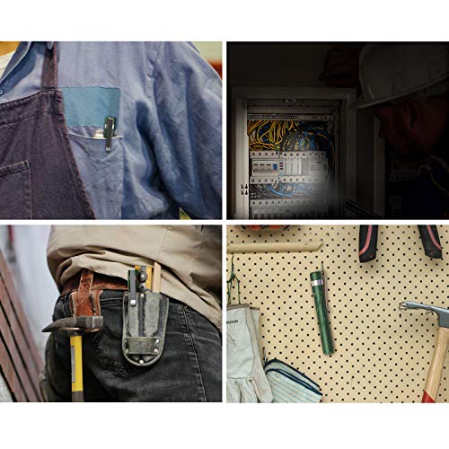 Rovyvon Aurora A33 5000K Led Pen Light, Max 180 Lumen, 3 Mode, Built-In 600Mah Battery, Extra Long Use Time, Type-C Rechargeable, Medical Flashlight For Nurses Doctors Emergencies Outdoor(Green) #TOP2