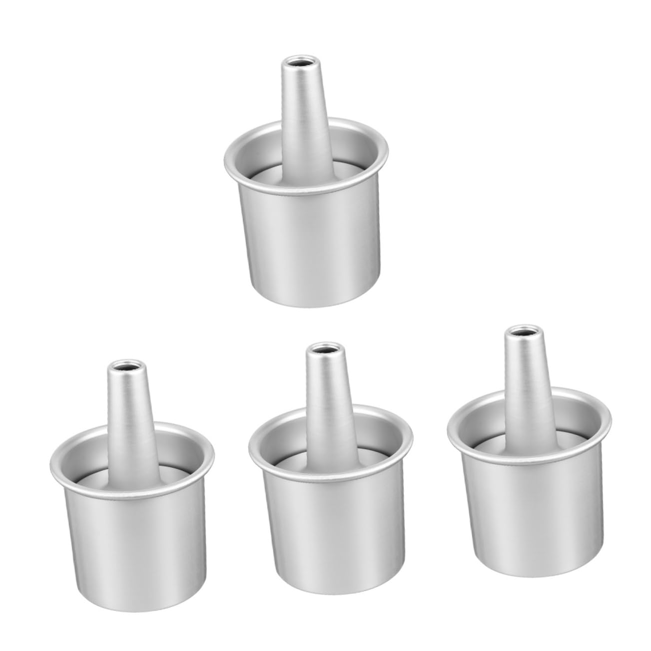 4 Pièces moule en alliage d'aluminium pour moules à charnière entremet s à gâteaux pour la cuisson mini-s à gâteaux amovible patisserie bonbonnière
