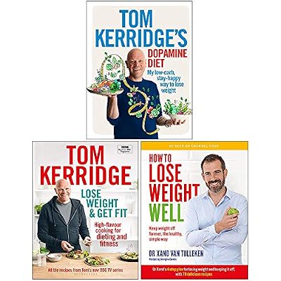 Tom Kerridge's Dopamine Diet [Hardcover], Lose Weight & Get Fit [Hardcover], How to Lose Weight Well 3 Books Collection Set