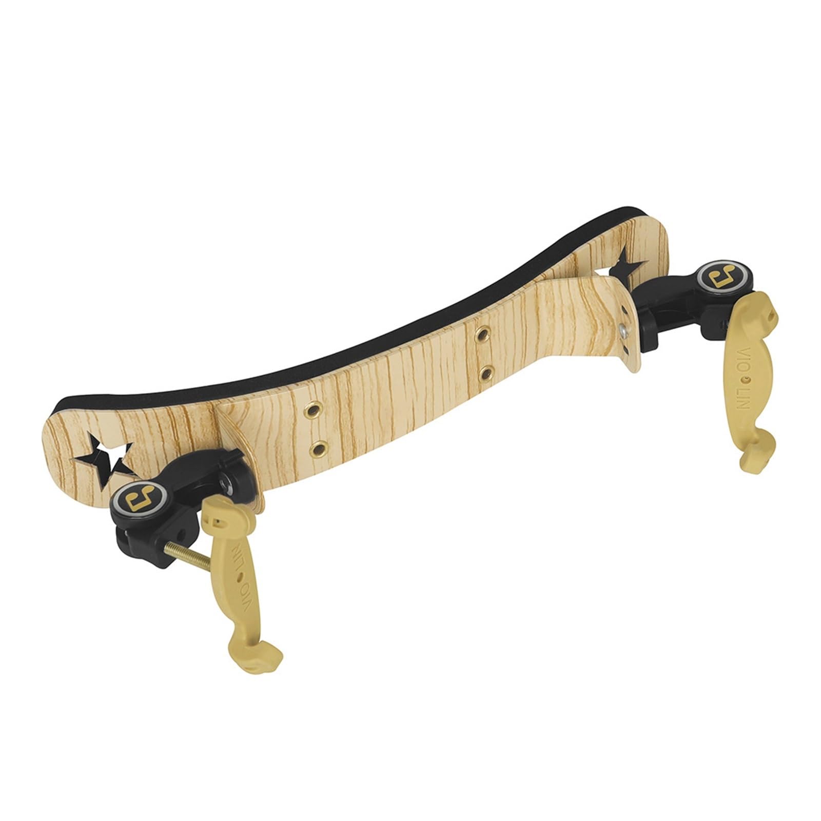 Poggiaspalla per violino Spugna addensata con motivo a stella scavata Mento regolabile 3/4/4 Accessori parti di violino | Poggiaspalla per violino