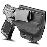 IWB Holster Compatible with SIG Sauer P365/ P365X/ SAS with Optic Cut w/TLR-6/TLR-6 HL/TLR-6 HL G, Not fit P365X-MACRO, Adj. Cant, Adj. Retention - Fits Only with Light Attached