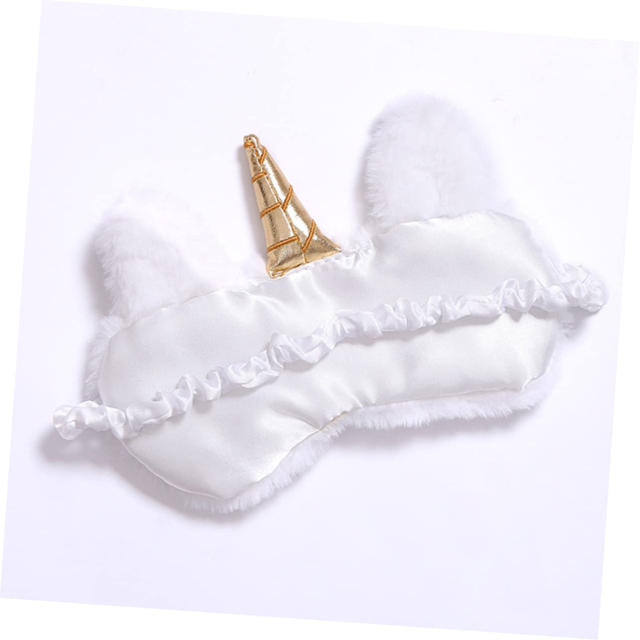 Ipetboom 8pièces Masque De Sommeil Peluche Eye Mask Forme De Lapin Et Licorne Pour Voyages Les Siestes Fêtes Doux Et Confortable Pour Bloquer La Lumière