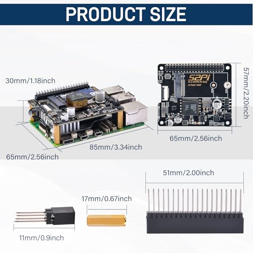 GeeekPi M.2 NVMe M-Key & POE+ HAT for Raspberry Pi 5 KZ-0066 の商品画像 6
