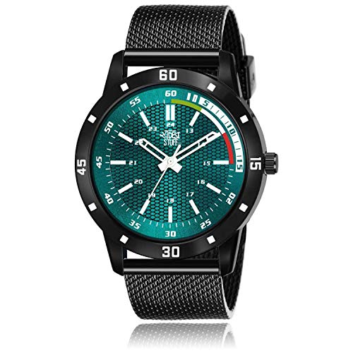 SWADESI STUFF Analogue Men's Watch (Green Dial)