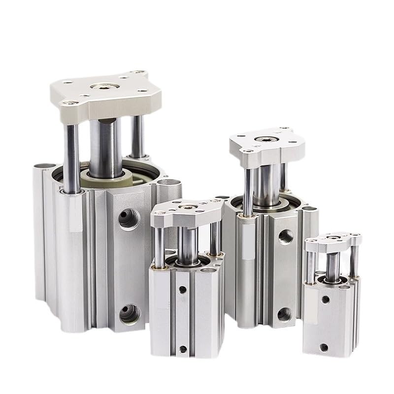 Cilindro de aire compacto CQMB16mm con varilla guía y carrera de 25mm
