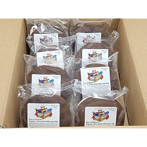 Box of Maine Classic Chocolate Whoopie Pies - 8 Count Cover