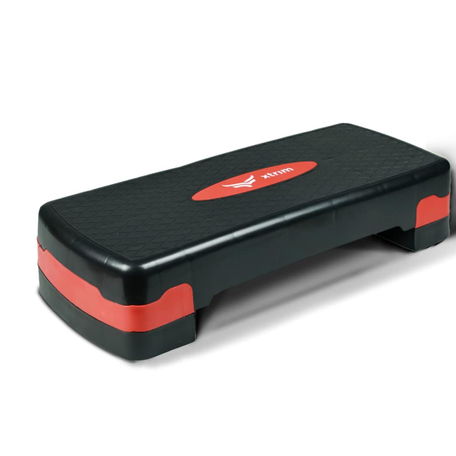 XTRIM Aerobic Stepper for Exercise at Home, Support 250kg, Exercise Equipment for Home, Cardio Equipments for Home, Stepper, 2 Height Adjustment, Anti-Skid Rubber Pads & Slip-Resistant Platform (Red) (B09T63YCF3) Amazon Price History, Amazon Price Tracker