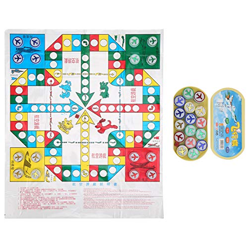 Kids Flying Ch Plastic G with Oval Box Parent Family Party Board Game miniatura 5