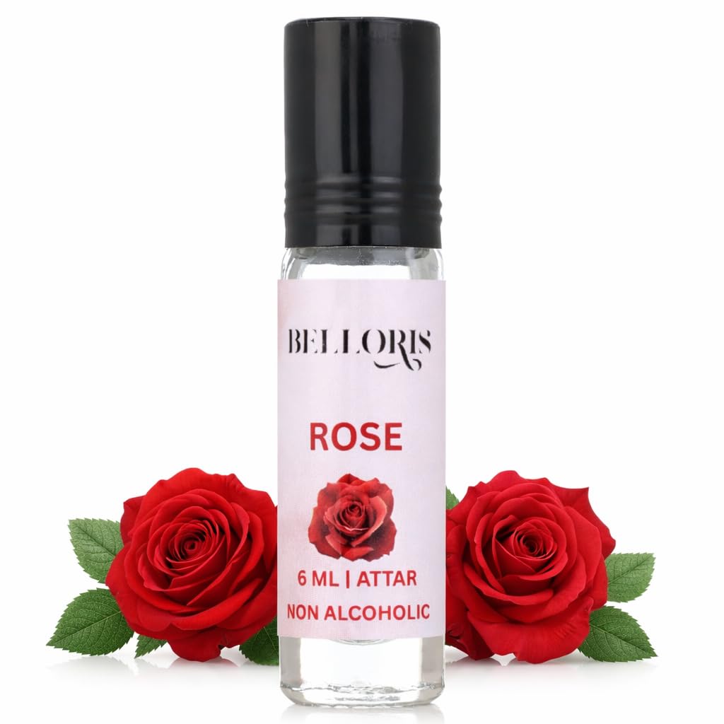 Rose Luxury Attar 6ml | Premium Long-Lasting Floral Fragrance | Alcohol-Free Concentrated Perfume Oil | Roll-On Ittar for Men & Women | Travel Size Arabic Perfume Eid, Ramadan Gifts, Non Alcoholic & Vegan Fragrances-image-8