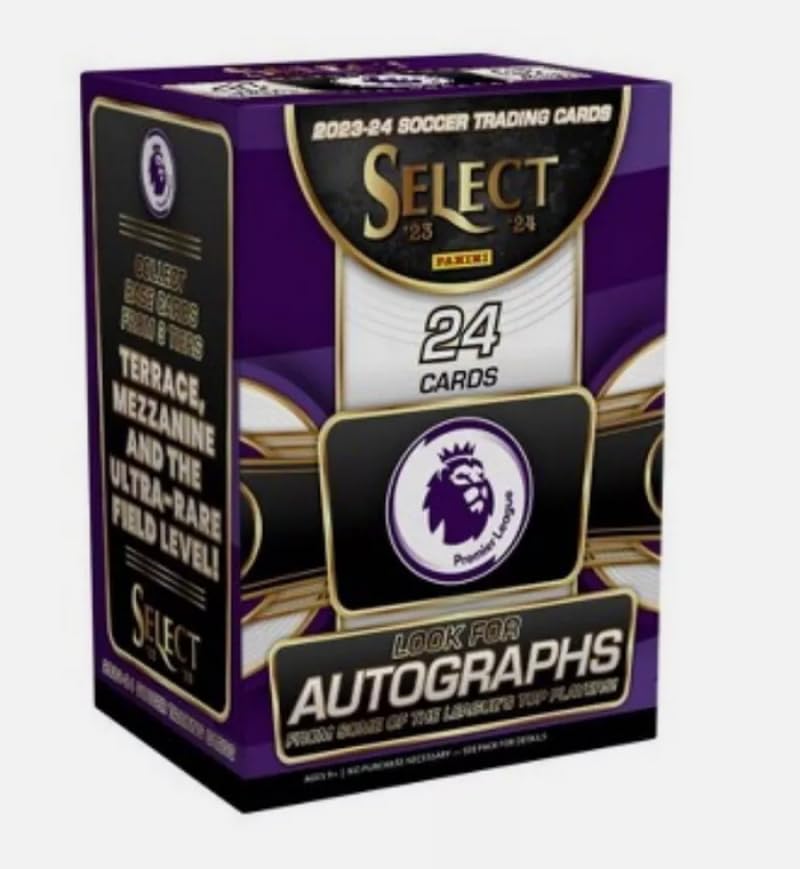 2023-24 Panini Select Premier League Soccer Sealed Blaster Box 24 Cards