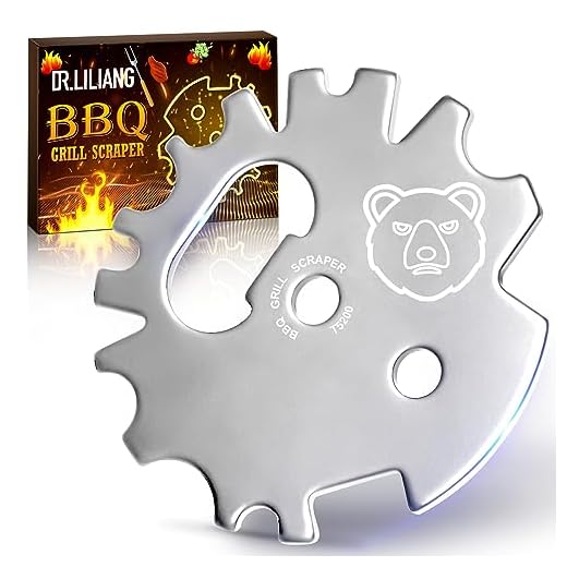 BBQ Smoker Accessories Grilling Gifts for Men: Stocking Stuffers for Men Women Adults Kitchen Gadgets Cooking Grill Scraper Outdoor Mens Gifts for Dad Teen Boys Husband Christmas Ideas Cool Tools