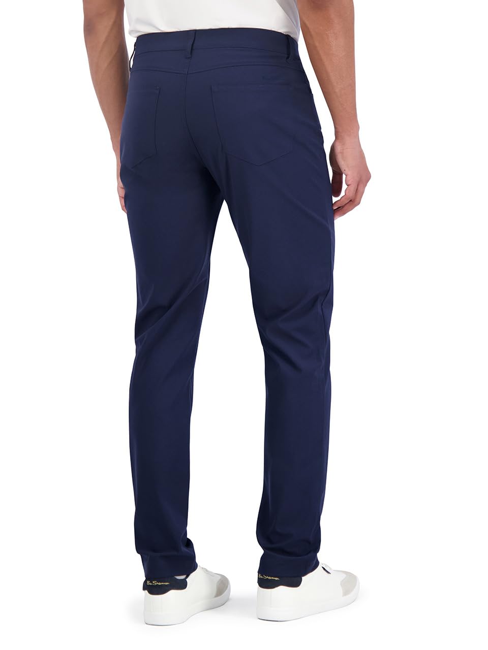 Ben Sherman Mens Performance Golf Pants – Four-Way Stretch, Quick-Dry, Wrinkle-Resistant Casual Pants, Grip Waistband