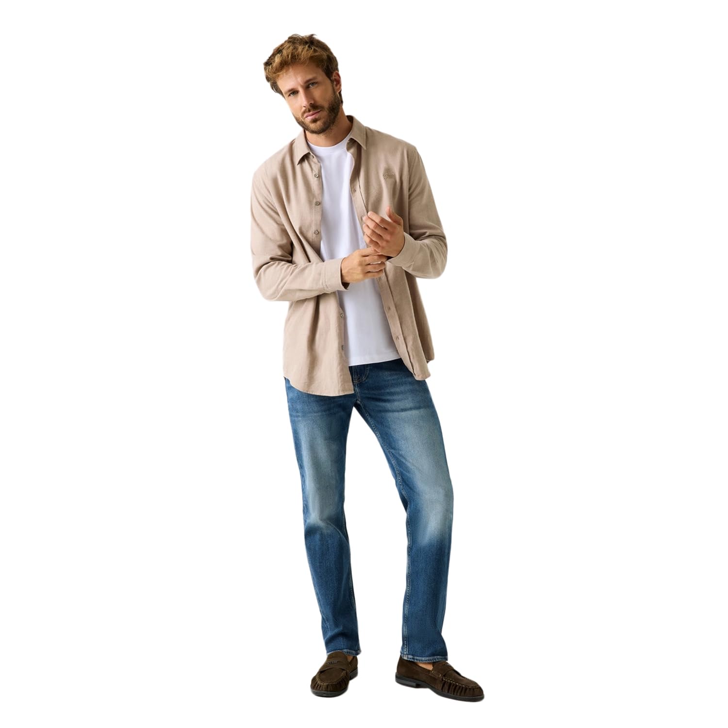 GUESS Pantalone Uomo Angels Jeans Blu E24GU51 M2YAN2D4Q42