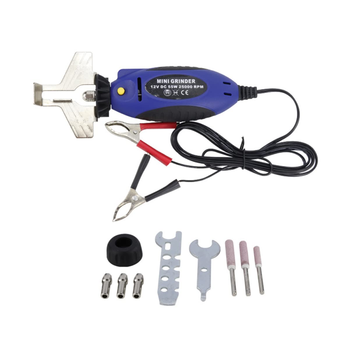 TEHAUX Rectificadora De Cadena Eléctrica De Mini Con Herramienta De Afilado Manual Afilador De Cadenas Para Motosierras Para Afilar Herramientas De Jardín