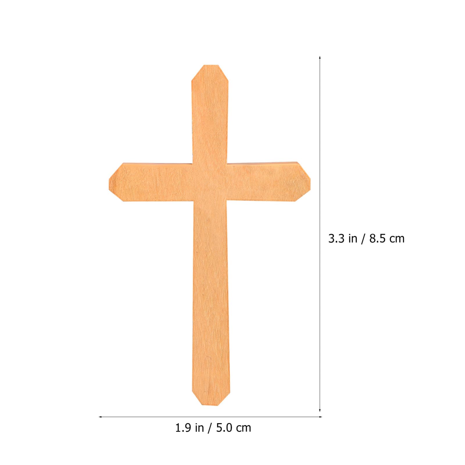 5 Sätze Kreuz Aus Olivenholz Heilig Taufen Tragbar Mini-kruzifix Kreuz Mittelstück Für Gebete Erste Katholisch Rustikal Junge Orthodox Taufdekorationen Ebenholz Hölzern 2 Stück * 5