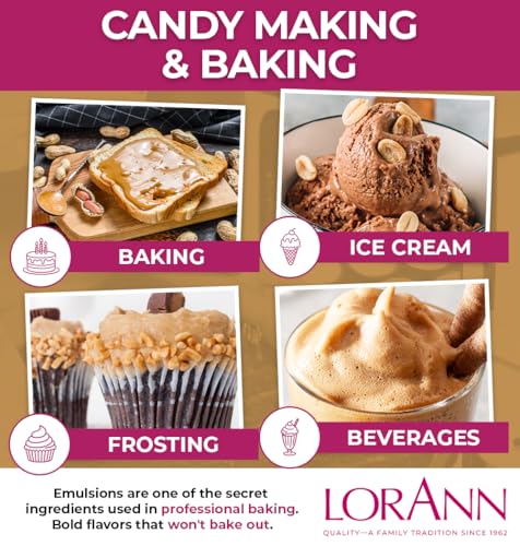 Image of LorAnn Oils Peanut Butter Emulsion & Flavoring For Baking