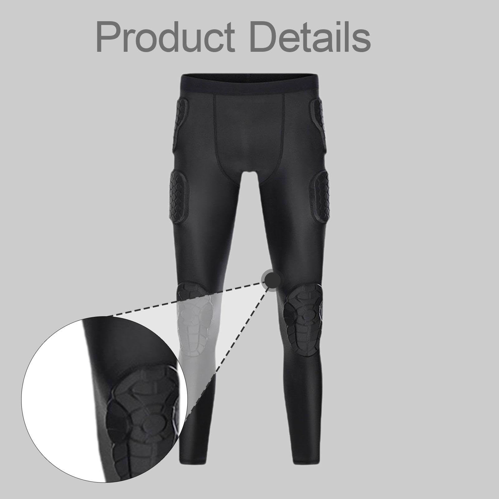 Perfeclan Pantalones de Protección para Equipo de Protección para Deportes de Contacto Durabilidad Ajuste Ergonómico Cómodo Protección contra Im