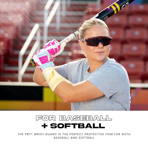 Franklin Sports PRT Wrist Guard - Baseball + Softball - Youth - Vanilla - image 6
