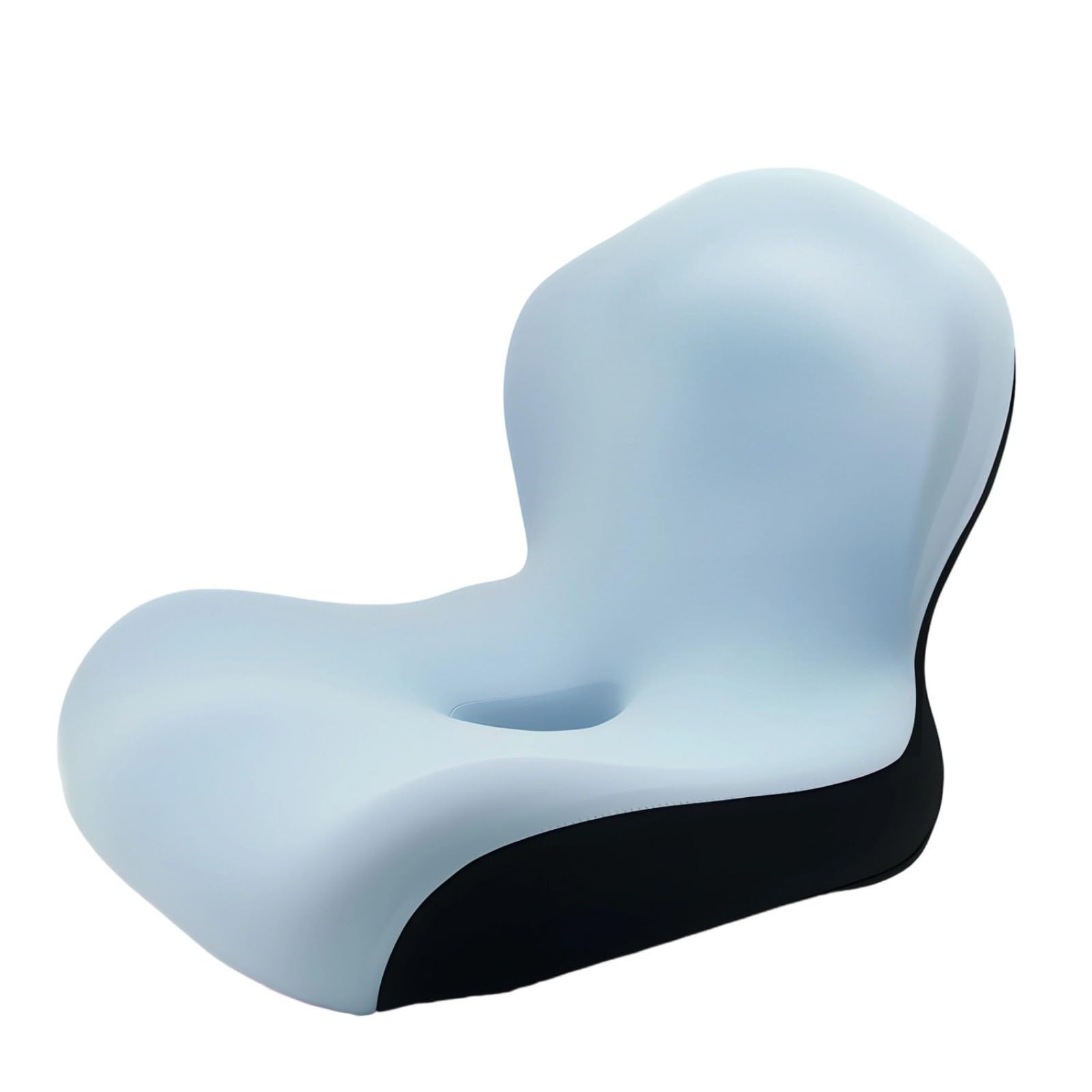APGLSXY Nonslip Memory Foam Vehicle Seat Pad Ergonomic Backrest Seat Cushion Removable Washable Ice Silk Cover for Long Drives Car Cushion and Lumbar