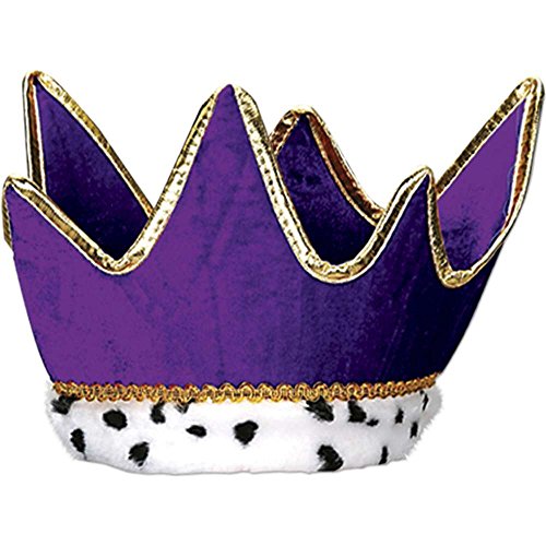 Preisvergleich Produktbild Beistle - 60249-PL - Pl-sch Royal Crown - 6er Pack