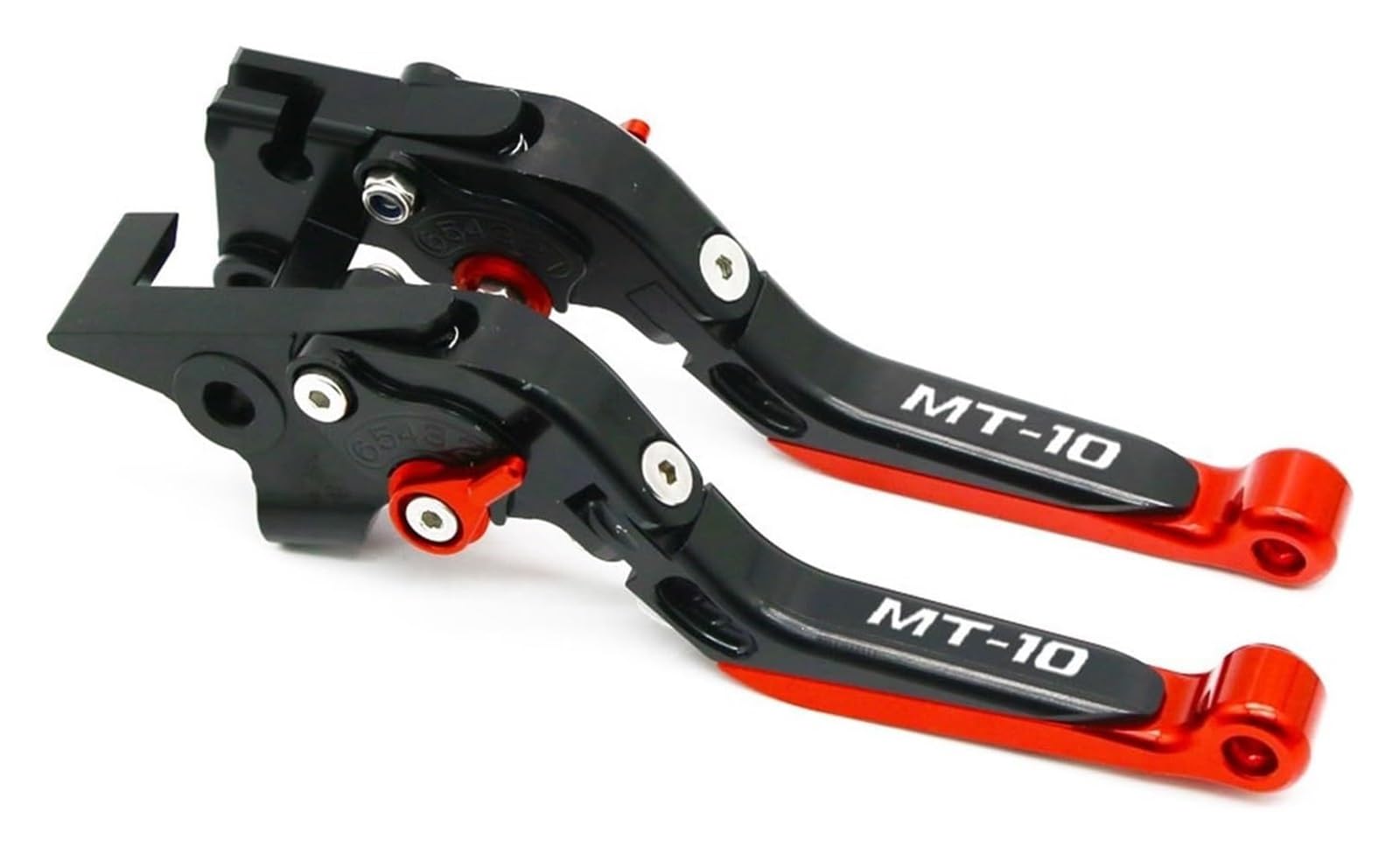 Oiajdsad 2; Motorcycle Clutch Levers For Mt-10 For Mt 10 For Mt10 Fz-10 Fz10 2016-2022 Motorcycle Adjustable Folding Extendable Brake Clutch Levers