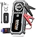 BRPOM Starthilfe Powerbank für Pkw mit Kompressor 160PSI,8000A 26800mAh Auto Starthilfe Powerbank für All Benzin und 12.0L Dieselmotor,Starter Powerbank Eingang/Ausgang und 600LUM LED-Licht