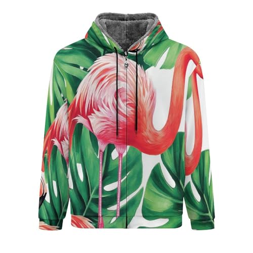 Haut monstera en polaire homme pour rester au chaud sans perdre son style