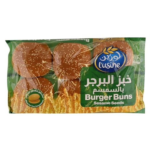 Lusine Burger Buns With Sesame Seed 400Gm