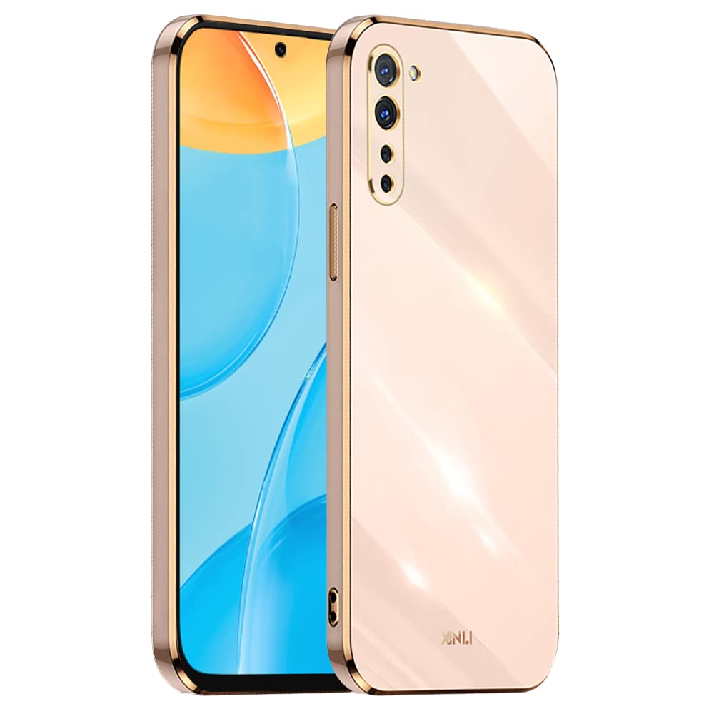 HAOYE Cover per Oppo Find X2 Lite Cover, Custodia in TPU a gradiente Colori, [Rinforzare la con Quattro Angoli] Custodia Trasparente Silicone Morbida TPU Ultra Sottile Case (Viola/Blu