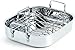 Cooks Standard 16-Inch by 13-Inch Stainless Steel Roaster with Rack, Rectangular