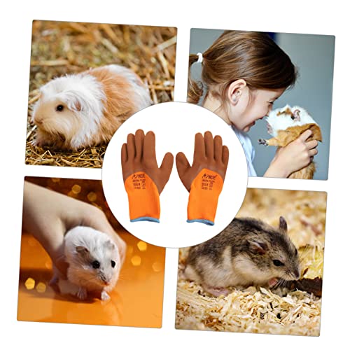 POPETPOP Anti-Bite Gloves for Hamster and Small Pets Protective Pet Handling Gloves for Chewing and Scratching Prevention Comfortable Fit for Safe Grooming and Care - Image 3