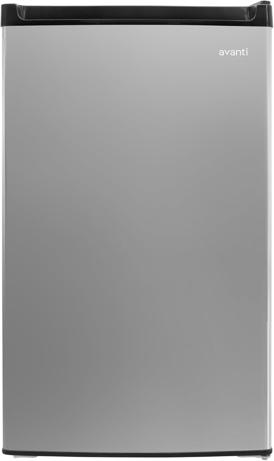 Avanti 4.4 cu. ft. Compact Refrigerator, Mini-Fridge, in Stainless Steel (RM4436SS)