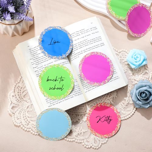 Image of Seajan 108 Pcs Confetti Cutouts 3.5 Inch Small, Circles for Bulletin Board | Paper Decorations for Classroom Bulletin Boards, DIY Craft Projects, Colorful Accents for Office School Party Supplies