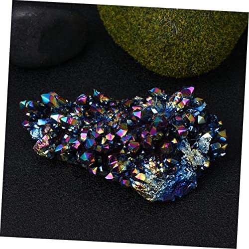 Grappe de cristal décorative multicolore de 100g pour bureau et aquarium