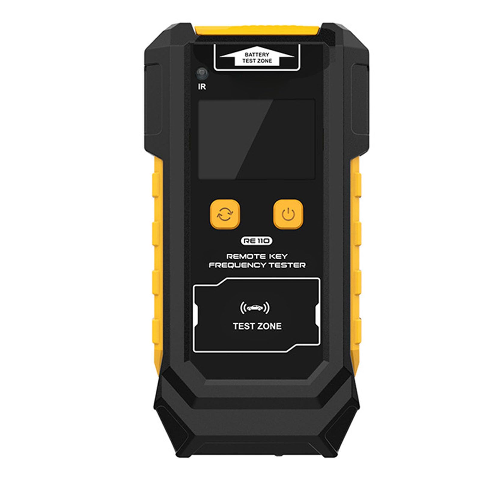Zdalny Tester Kluczy, Wykrywacz Częstotliwości Kluczyka Samochodowego z obsługą 433/868/902 MHz, Pilot na podczerwień i Tester Akumulatora do Automatycznej Diagnostyki i