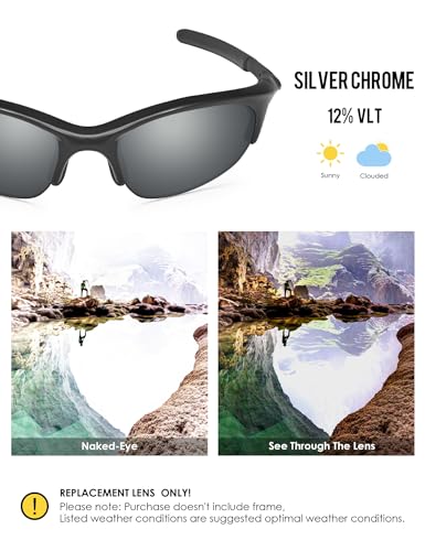 Image of BLAZERBUCK Replacement Lenses & Sock Kit for Oakley Half Jacket Sunglass