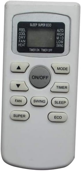 HCDZ Replacement Remote Control for Black Decker GYKQ-34E BPACT10WT BPACT08WT BPACT12HWT BPACT12WT BPACT14HWT BPACT14WT BPACT14H Portable Air Conditioner : Home & Kitchen