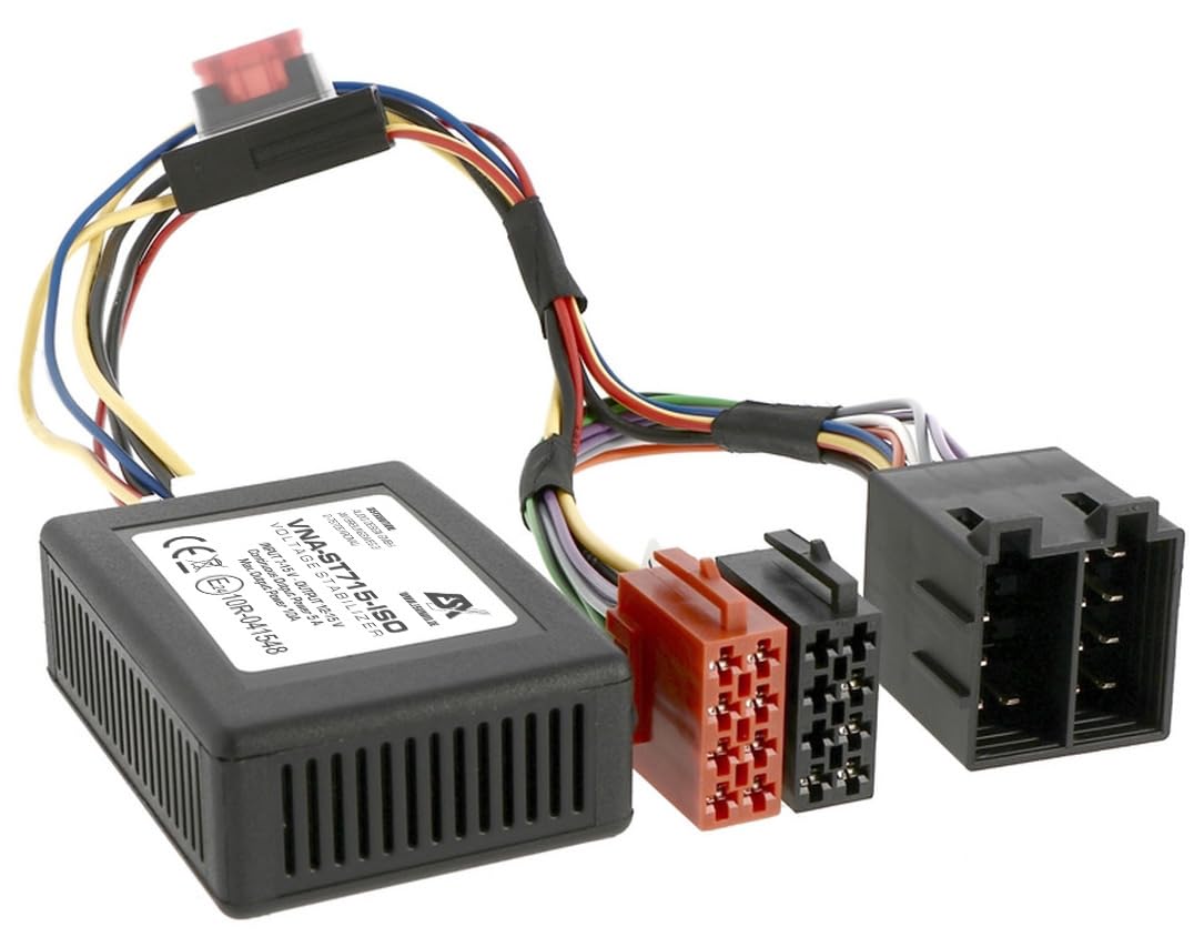 ESX VNA-ST715-ISO | 12 V Spannungsstabilisator für Autoradios, Naviceiver oder Freisprecheinrichtungen