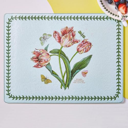 Protector de encimera de cristal multicolor Portmeirion tabla de cortar de vidrio 4