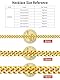 FaithHeart Edelstahl Ketten Gold Panzerkette Herren 6MM breit Damenkette Kubanische Kette 70CM Kettenlänge Männerkette Freundschaftskette Accessoire Schmuck