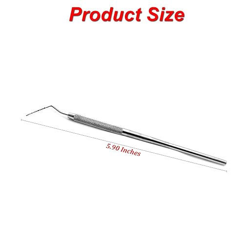 Miniatura 3 de Sondas dentales profesionales de MEDSPO  William Who  Explorador de canal radicular esparcidor  Removedor de tártaro de espejo bucal  Instrumentos