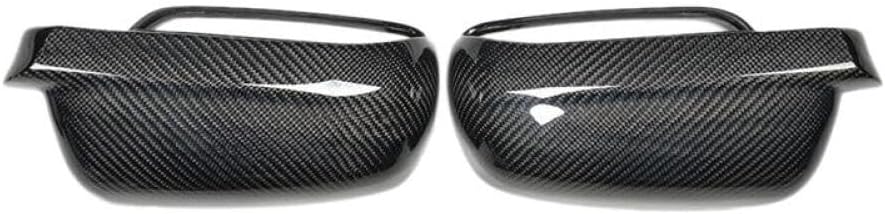 Carbon Fiber ABS Side Rear View Mirror Cover Compatible With 1998 2009