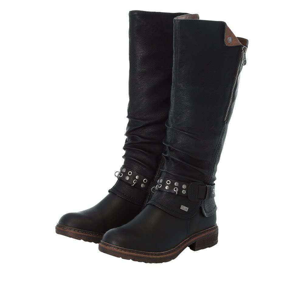 Rieker Damen 94789 Kniehohe Stiefel