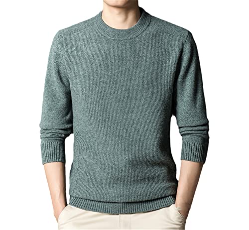 Pull épais 100% pur pour homme en tricot noble WEGUKRI